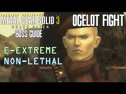 Ocelot Boss Fight | Non-Lethal European Extreme | MGS3 Boss Guide