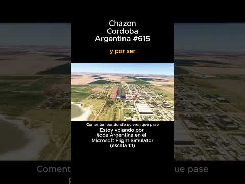 Chazon, Cordoba desde el Microsoft Flight Simulator #chazon #cordoba #msfs #joaha45 #argentina