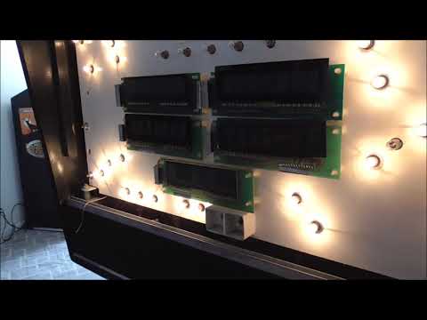 Repairing the Non-Working Plasma Displays On a 1986 Williams PIN*BOT Pinball Machine!