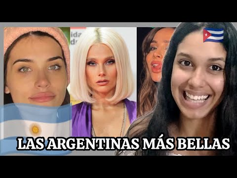 🇨🇺 A CUBAN woman reacts to the most beautiful women in 🇦🇷ARGENTINA 🤩 #argentina