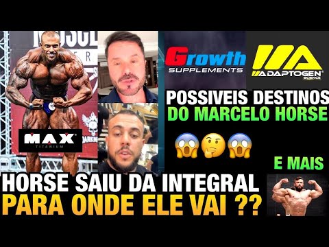 HORSE VAI PARA A MAX, GROWTH OU ADAPTOGEN ?? - DOUGLAS MOSTRA SHAPE RUMO AO FIT PIRA + EDVAN