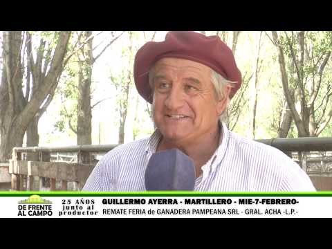 DE FRENTE AL CAMPO junto al SECTOR PRODUCTIVO PAMPEANO -GUILLERMO AYERRA-