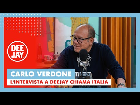 Carlo Verdone a Deejay Chiama Italia con la stagione finale della serie "Vita da Carlo"