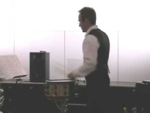 Nebojsa Zivkovic performs his PEZZO DA CONCERTO for snare drum