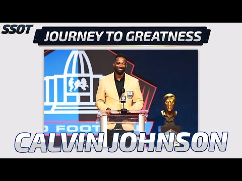 Detroit Lions Great Calvin Johnson Talks about his Path to the Pro Football Hall of Fame