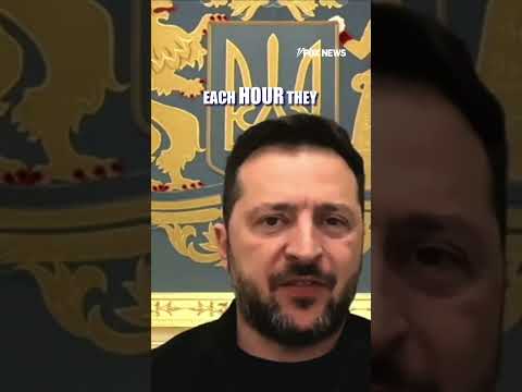 Zelenskyy RESPONDS to Trump's call for new leader in Ukraine #foxnews #news #shorts #ukraine #trump