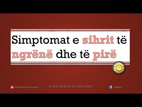 04. Simptomat e sihrit të ngrënë dhe të pirë