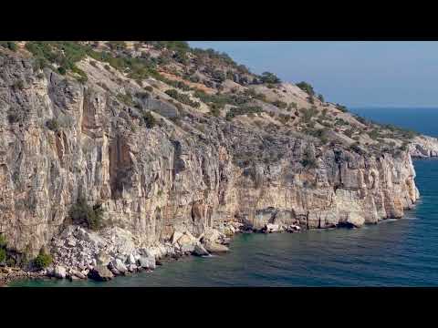 Archangel Michael Monastery, Thassos – Aerial View Captured with DJI Air 3S