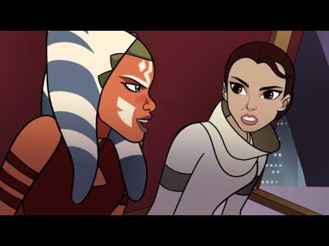 《Star Wars：Forces of Destiny》第五集短片：阿索卡與愛米達拉公主合力出擊