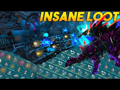 SOLO Raiding The Richest Rathole For Insane Loot - ARK