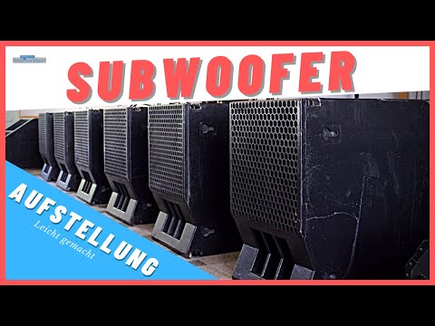 Subwoofer richtig aufstellen | So funktionieren Bass Arrays