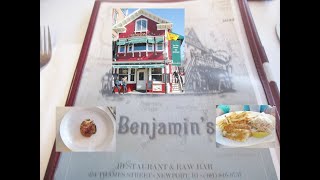 BENJAMIN'S RESTAURANT NEWPORT RI