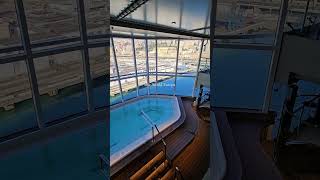 Vado via su Msc World Europa ⛴️ Genova #mscworldeuropa  #genova