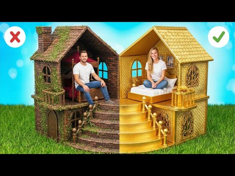 ORDINARY vs BILLIONAIRE! Unbelievable DIY Room Makeover Hacks