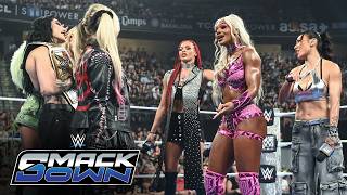 Download lagu Rhea Ripley, Charlotte Flair and Alexa Bliss accost Jade Cargill: SmackDown highlights, May 29, 2026 mp3