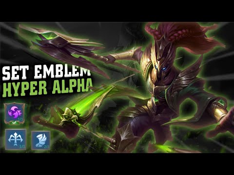Settingan Emblem Hyper Alpha Terkuat Di Mobile Legend - Emblem Hyper Alpha | Mobile Legend