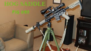 Rifle Tripod Setup - Hog Saddle Pig 0311