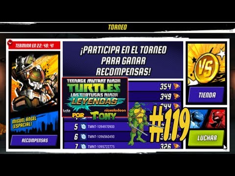 Tortugas Ninja Leyendas "Cap. 119 - Arena de Torneo de Miguel Angel (Espacial)" por Tony