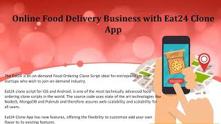 Eat24 Clone App Development