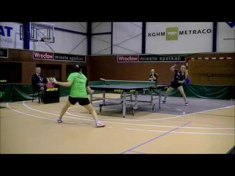 Pingpong top actions Polish extra league 2014