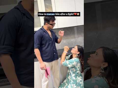 Aise manaoge toh kaise nahi maanega wo?😛❤️ #tanshi #couplegoal #shorts