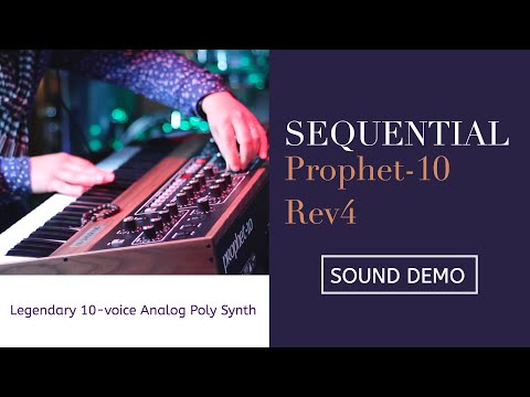 #Sequential Prophet-10 Rev 4 Legendary Analog #Synthesizer | Sound Demo