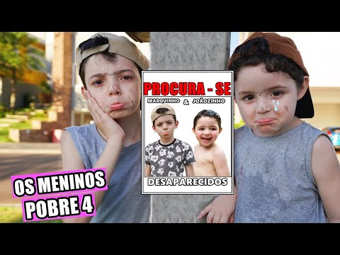 OS MENINOS POBRE QUE MORAVAM NA CASINHA DE PAPELÃO - Parte 4