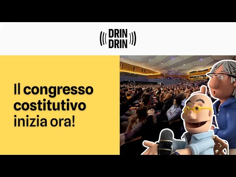 Il CONGRESSO costitutivo inizia ora!