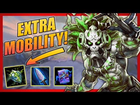 AH PUCH SOLO WITH SHIELD OF REGROWTH IS BONKERS! - Smite Ah Puch solo