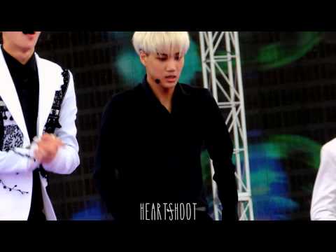 140701 EXO-K KAI HK Dome Festival -  thunder 세상에..ㅠㅠ【HeartShoot】