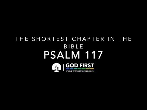 Psalm 117: The Shortest Chapter in the Bible by Pastor Marcos Faiock Bomfim