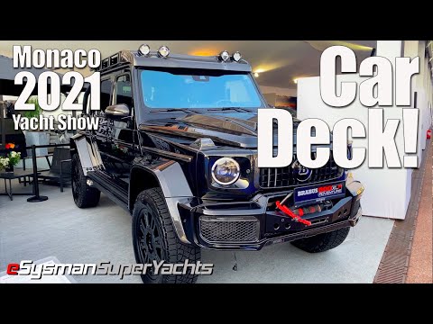 A pair of €1.9 Million Mercedes! | Monaco Yacht Show