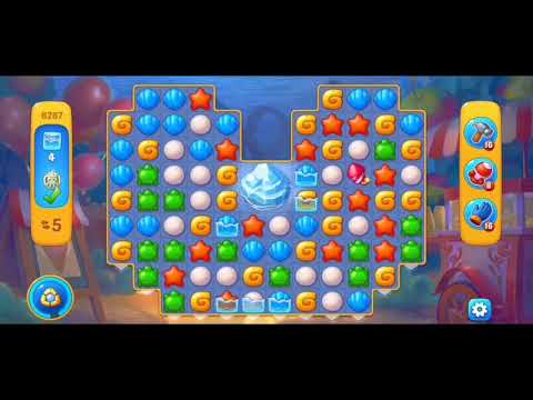 Fishdom 6287 Hard Level - NO 💣🧨💥