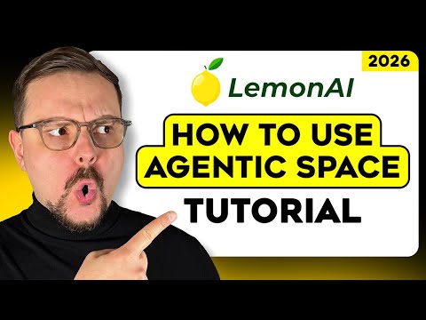 Lemon AI Tutorial - 2026 | How to Use Agentic Space for Documents, Data, and Infographics