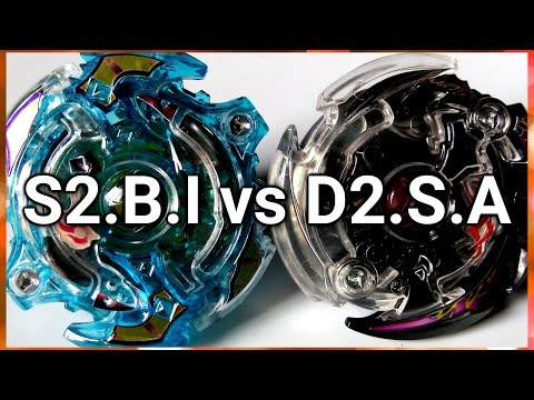 Storm Spriggan .B.I vs Dark Deathscyther .S.A - BATALHA BEYBLADE BURST! ベイブレードバースト