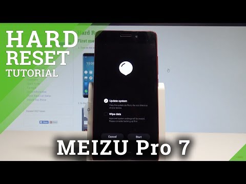 How to Hard Reset MEIZU Pro 7 - Factory Reset by Hardware Keys Method |HardReset.Info
