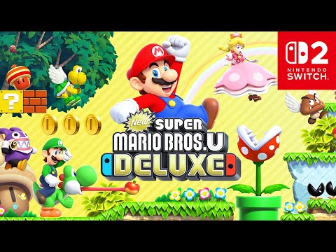 New Super Mario Bros. U Deluxe (Switch 2) - Full Game 100% (No Damage)