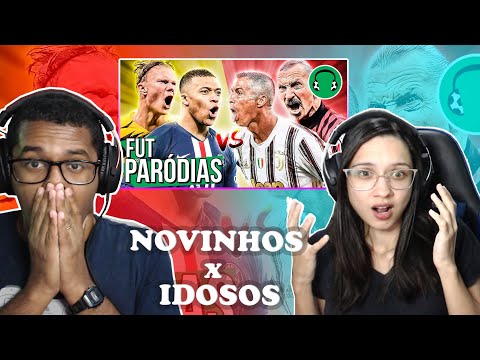 ♫ NOVINHOS x IDOSOS | Paródia Só Você - Rogerinho - REACT EM CASAL