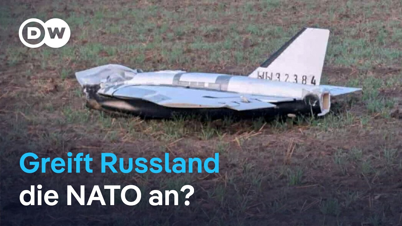 Polen schießt erstmals russische Drohnen ab | DW Nachrichten