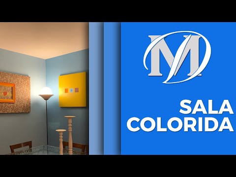 Sala Multicolorida / Quadros Pintados e Revestidos