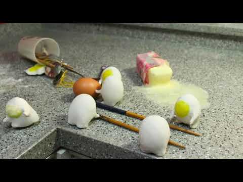 THE EGGSCAPE _ stop motion clay animation