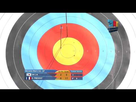 Oh Jin Hyek v Gael Prevost – recurve men's quarterfinal | Istanbul 2011 World Cup Final