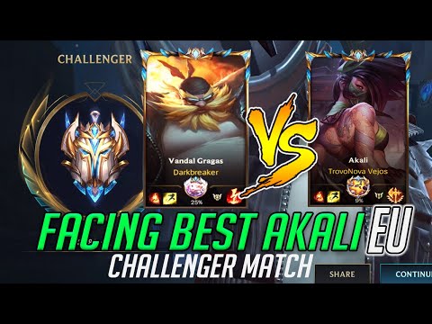 WILD RIFT | INTENSE 1v1 vs Pro Player - Gragas vs Akali in Challenger Elo