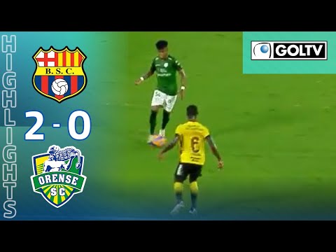 Barcelona SC sigue invicto  | Barcelona 2 - Orense 0 | Fecha # 7