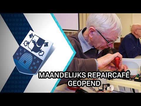 Maandelijks Repaircafé geopend - 30 januari 2020 - Peel en Maas TV Venray