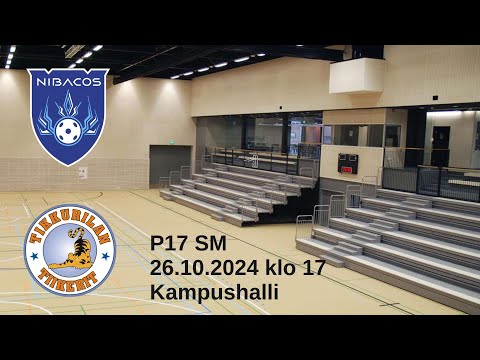 P17 SM Nibacos - Tiikerit 26.10.2024 klo 17:00