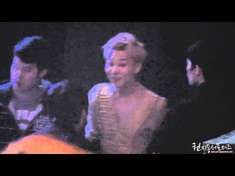 [Fancam] 20110311 G-Dragon - after encore at music bank