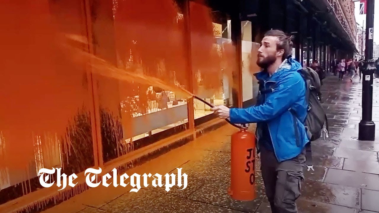Just Stop Oil protesters target Harrods in latest stunt - Vimarsana News