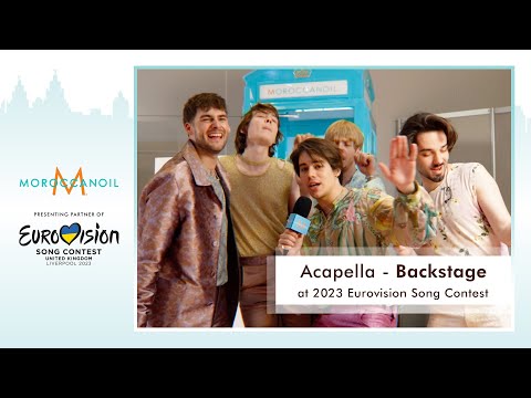 Acapella - Backstage at 2023 Eurovision Song Contest