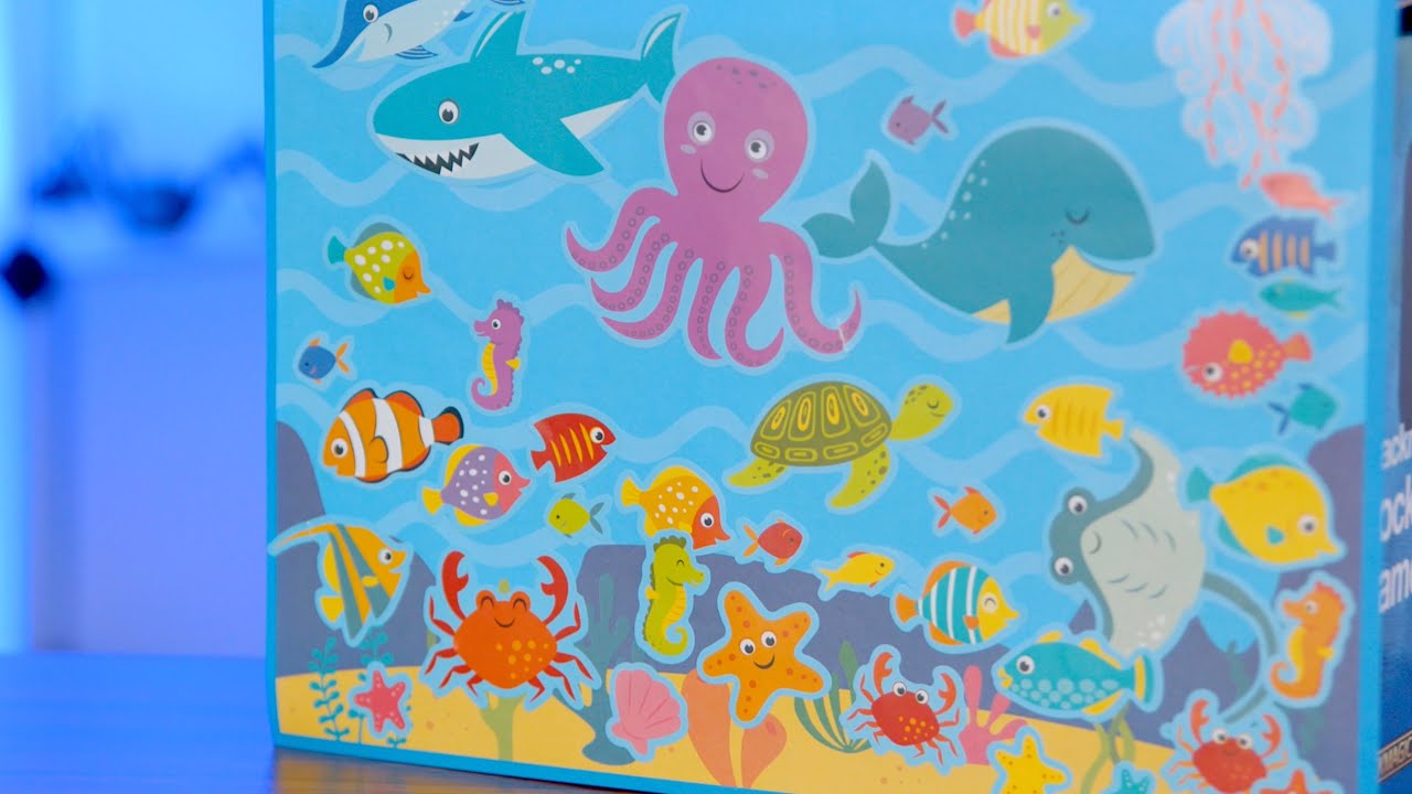 Sea Animal Names with Stickers!